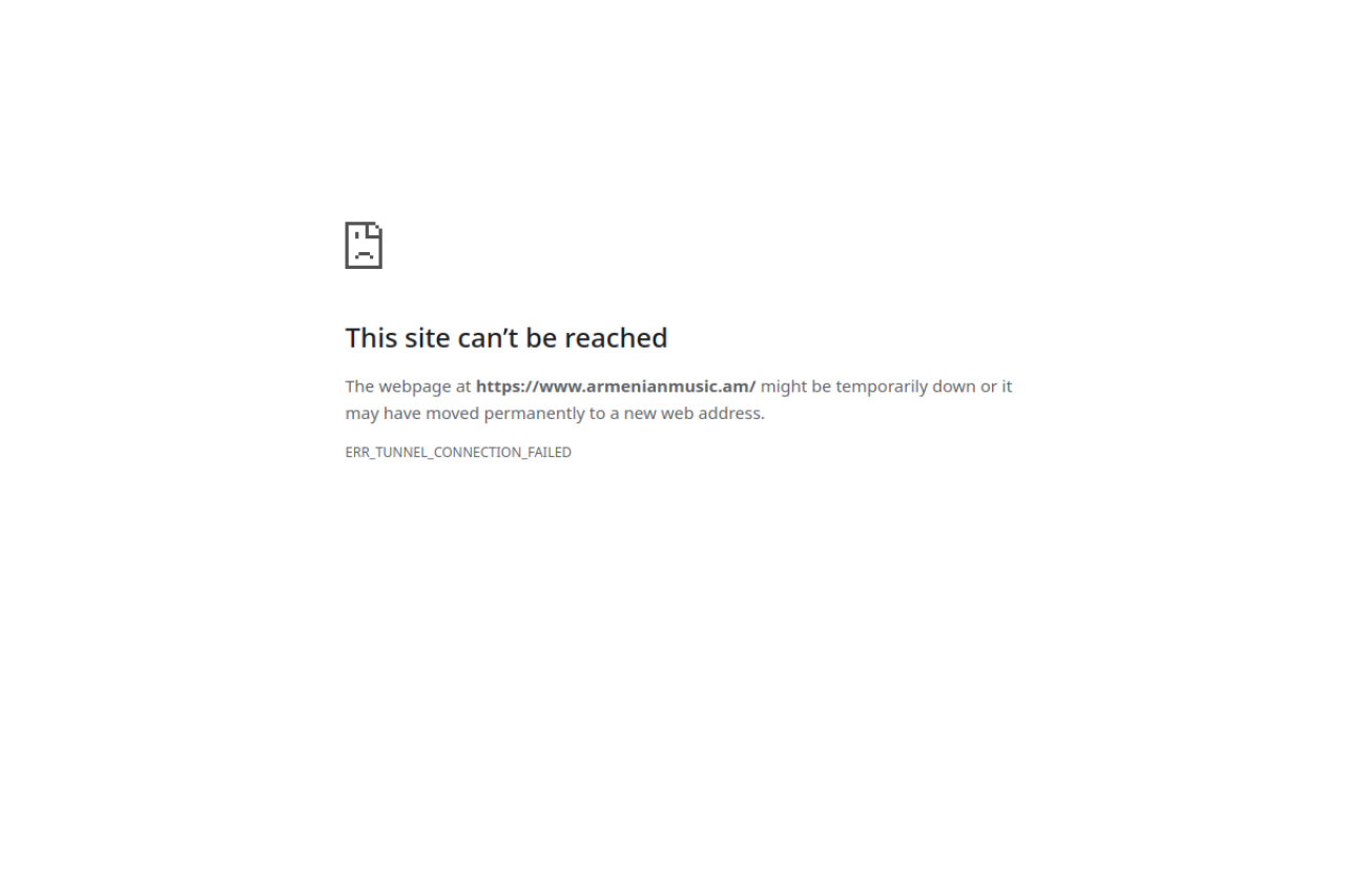 Armenian Music website
