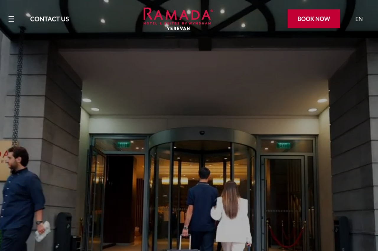Ramada Yerevan website